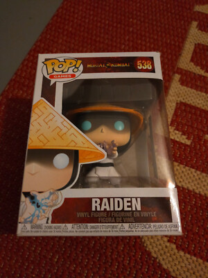 Funko Pop Games Mortal Kombat Raiden 538 Videospiele Arcade!