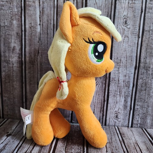 My Little Pony Zoobies PINKIE PIE’S PARTIES W/ Story Book / MLP Apple Jack Plush - Picture 12 of 14