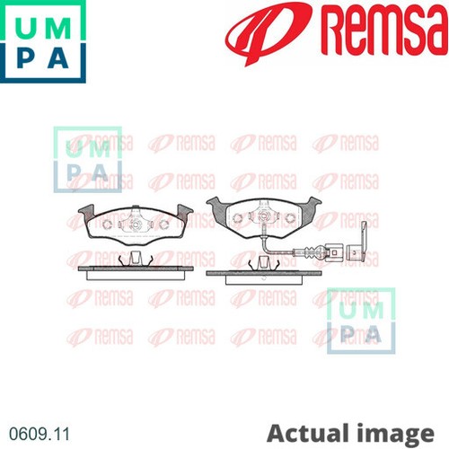 BRAKE PAD SET DISC BRAKE FOR SKODA VW LUPOI/POLO