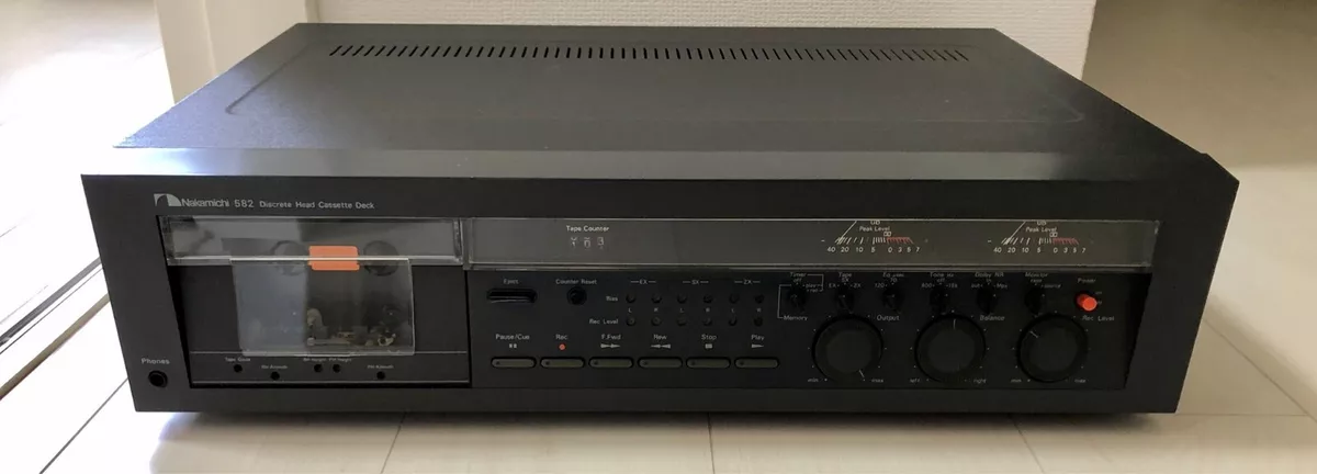 Nakamichi 582 Discrete Head Cassette Deck Japanese Very Good FS | eBay