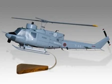 AgustaWestland Agusta AB 212 ASW Italy Navy Wood Helicopter Model Large 1/32