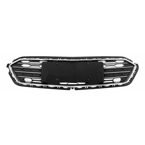 Front Bumper Upper and Lower Grille Chrome&Black For Chevrolet Cruze 2016-2018 - Picture 5 of 15