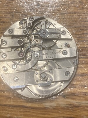 EMILE TACOT LOCLE MVT, 36MM, Not Working, Sold As Is, No Return