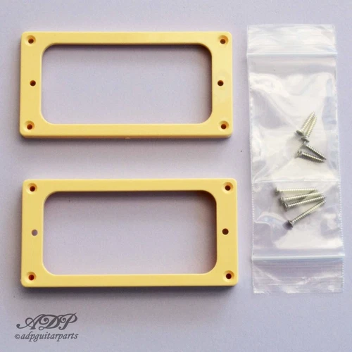 2 Frames Micros TV Jones EM1 Gibson-Style Pickup Mount Ring + Screw