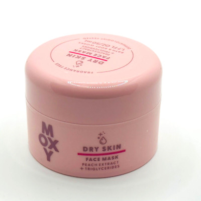 Moxy by Bath & Body Works Dry Skin Face Mask Peach Extract Triglicerides 1.7 oz
