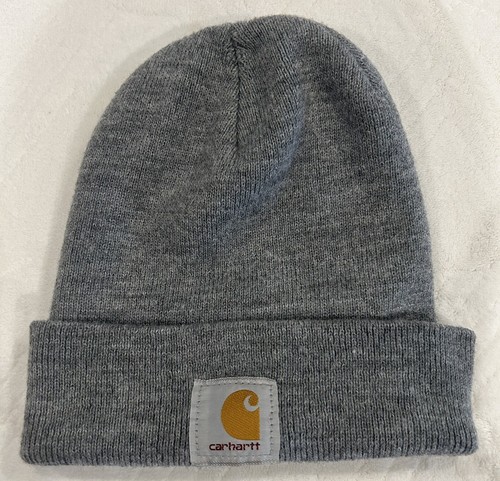 Carhartt Hat- Gray- New without Tags- Unisex- Dimensions in pictures