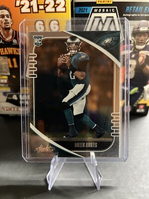 2020 Panini Absolute RC #145 Jalen Hurts Philadelphia Eagles