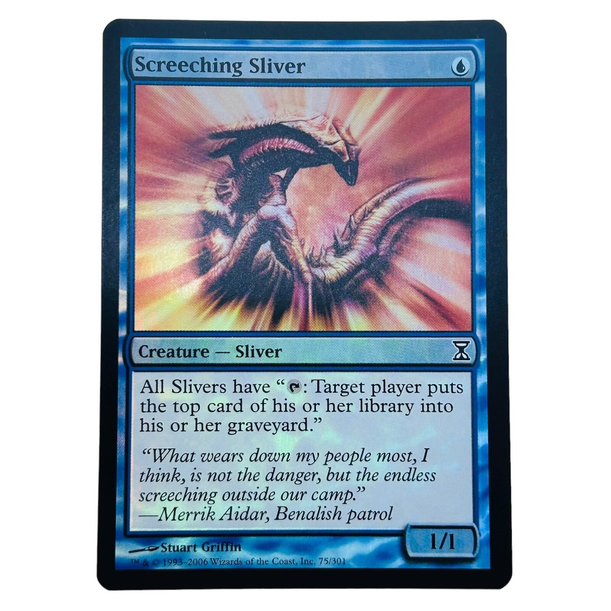 MTG Foil Screeching Sliver NM Unplayed Time Spiral Magic the Gathering TCG Card | eBay MTG Foil Screeching Sliver NM Unplayed Time Spiral Magic the Gathering TCG Card | eBay