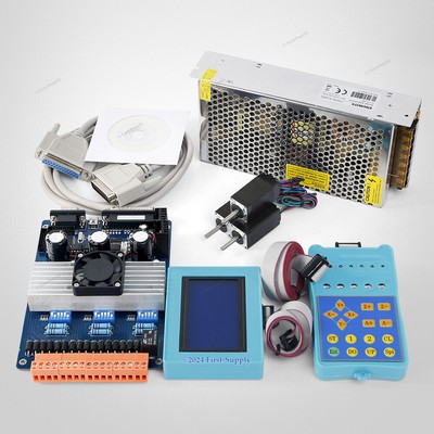 3 Axis CNC Kit TB6600 HB Nema08 4.17oz-in Motor 12V PSU For DIY Router/Plasma