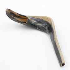 Kosher Polished Ram's Horn Shofar from Israel Jerusalem 11.5" 29.21 cm