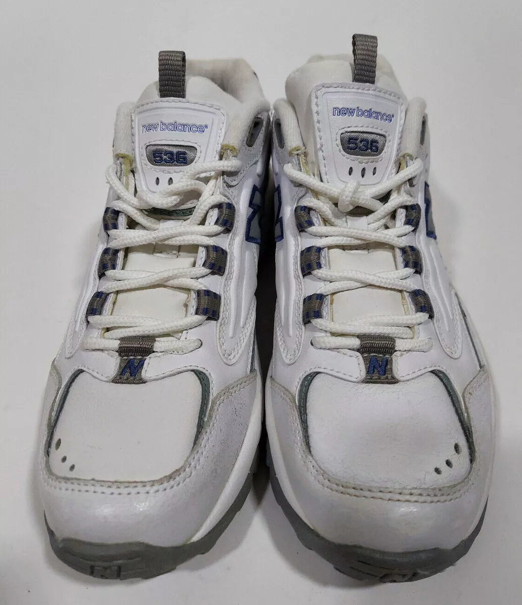 New Balance 536 Womens CWX536M Blue White Running Shoes Size 8.5