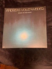Andreas Vollenweider 1986 Down To The Moon 12x12 Promo 2Sided Cover Flat Poster