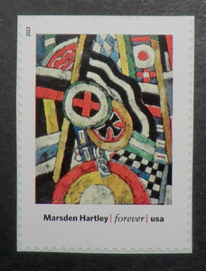 4748d MNH 2012 FCF Marsden Hartley Modern Art simple natural antimodern Number 5