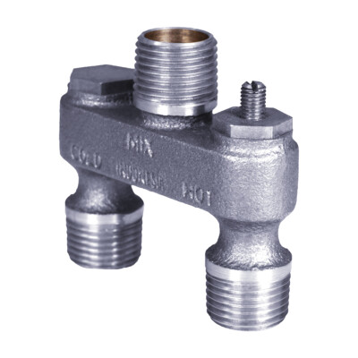 Anti-Sweat Toilet Tank Valve; 1/2 in. SWT; Chrome Plated Brass