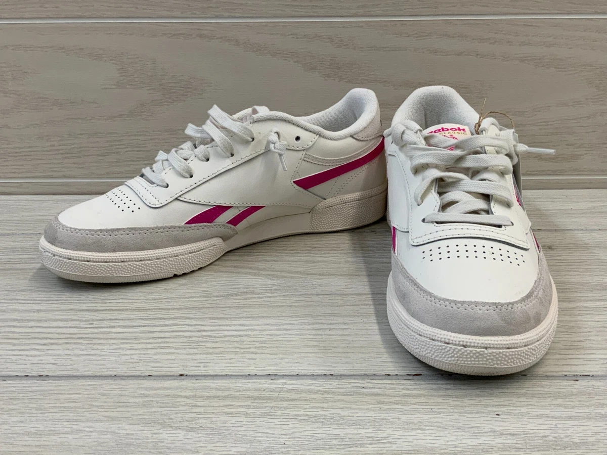 Club Women\'s $90 Reebok M, C Size Revenge Tennis | Chalk/Pink 9 Shoes, MSRP eBay