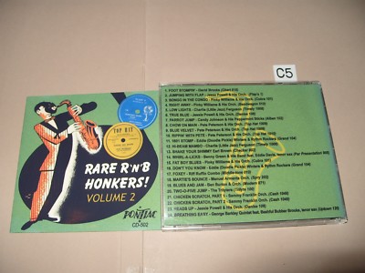 RARE RnB HONKERS! Volume 2 - Pontiac cd 24 Tracks Ex+ condition private press