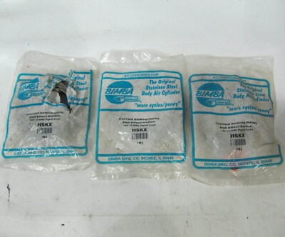 (LOT OF 3 NEW) Bimba Current Sinking (NPN) Hall Effect Switch HSKX