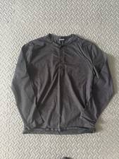 Express Henley Long Sleeve Men's Three Button, Size: S