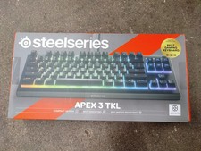 SteelSeries Apex 3 TKL RGB Gaming Keyboard IP...