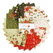 GLISTEN Stacker Pack from Riley Blake - (42) 5" fabric squares set