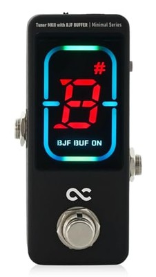One Control Minimal Series Tuner MKII with BJF BUFFER Pedal Tuner Japan