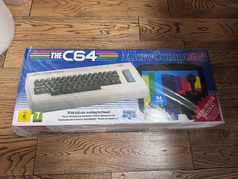 Retro Games The Commodore 64 Maxi Full Size
