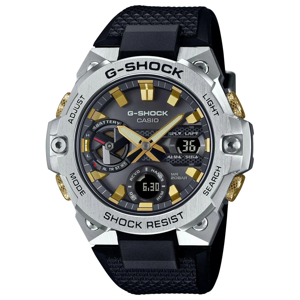 Casio G-Shock Watch G-STEEL Tough Solar Bluetooth GST-B400CX-1AJR