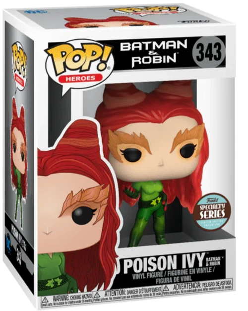 Ivy Poison 343 Figura Funko Pop Héroes Colección Batman Y Robin DC COMICS BD - Imagen 2 de 4