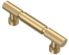 Champagne Bronze Cabinet Pulls, 3 Inch Hole Centers - 10PK - NEW
