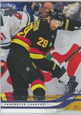 2025-26 Upper Deck Series 2 Base Set Card #428 Marcus PETTERSSON