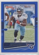 2020 Panini Donruss Press Proof Blue Jayon Brown #250 0cz0