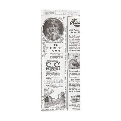 Fettpapier offen 2-seitig - Hot Dog 'Times' 32 g/m² 9+3x22 cm weiß