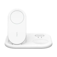 Belkin Boostcharge 3-In-1 Qi2 Ladestation Weiß