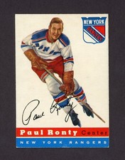 1954-55 TOPPS #15 PAUL RONTY  28054