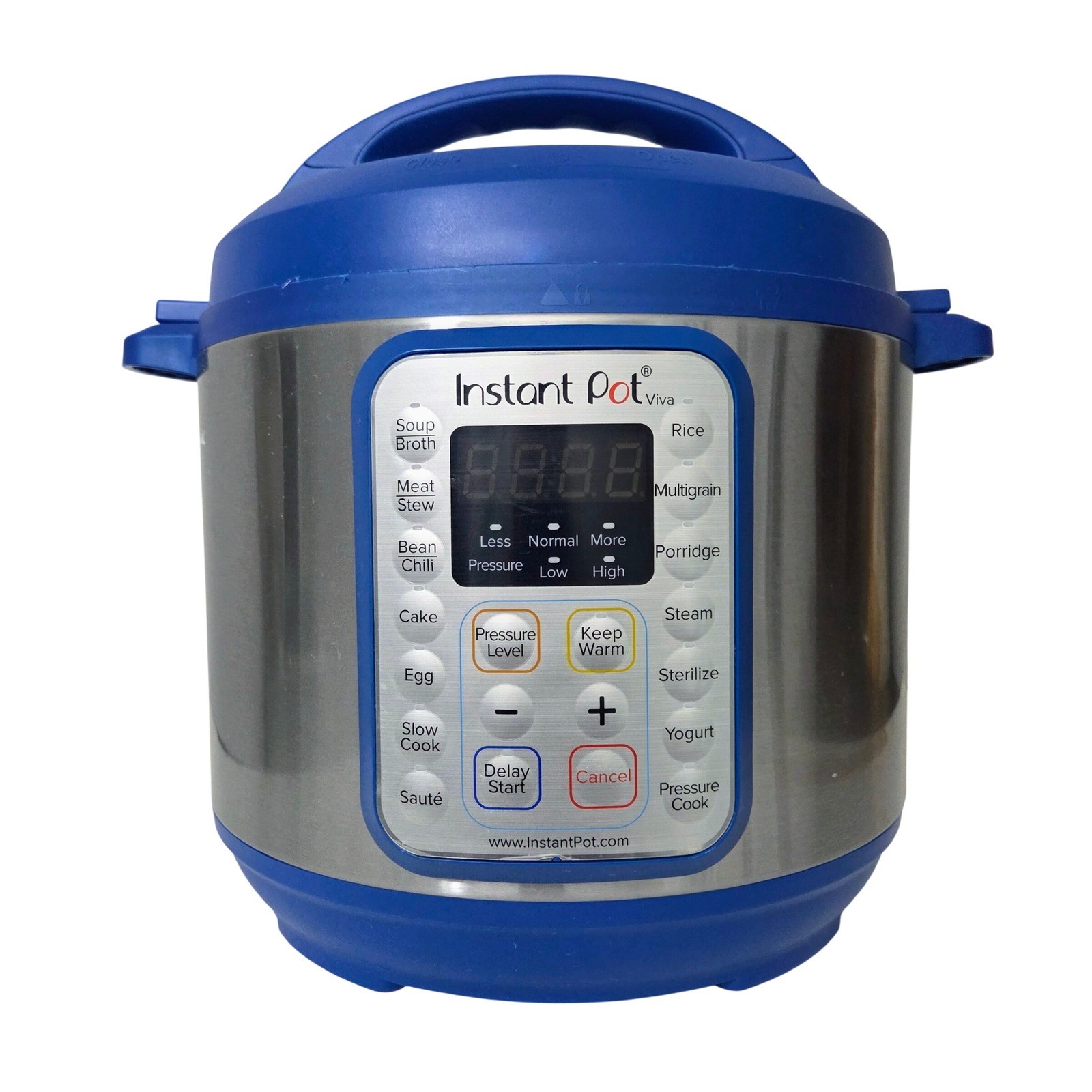 Instant Pot Viva Cobalt 6 Quart Blue Stainless