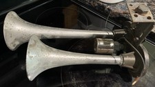 Spartan Tested Working Ah5a Dual Air Horn Military Ms 51301-1. Vintage Spartan Tested Working Ah5a Dual Air Horn Military Ms 51301-1. Vintage