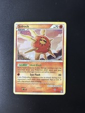 Solrock 9/102 Holo Rare Heart Gold Soul Silver Triumphant Near Mint Pokemon