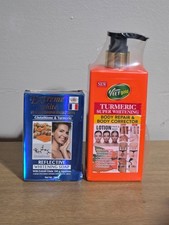 Veet Gold Turmeric Repair Corrector Lotion Strong Glutathione Turmeric Soap