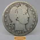 1909-D Barber Silver Quarter - #C49211NQ
