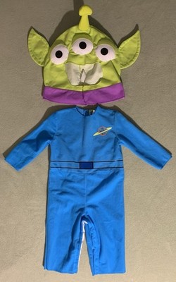 Disney Pixar Toy Story Alien Infant Costume 12-18 Months Halloween Costume