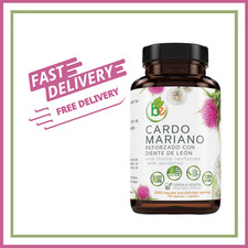 Cardo Mariano Reforzado Con Diente Leon 90 Vegetable Capsule 1500 mg per Serving