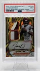 2024 Topps Resurgence Jayden Daniels Ignite Gold Power Surge RPA 42/50 PSA 9