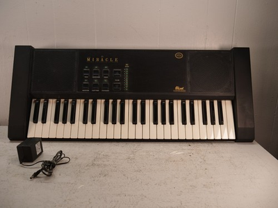 #ad Nintendo NES Miracle Piano Black PARTS OR REPAIR ONLY READ $125.00