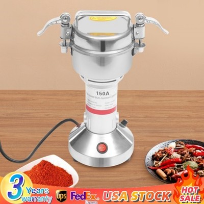 Electric Grain Mill Grinder Machine Stainless Steel Grinding Tool For Commerce