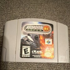 Crave Asteroids Hyper 64 Nintendo 64 N64 Game Cartridge Only E NTSC-U/C