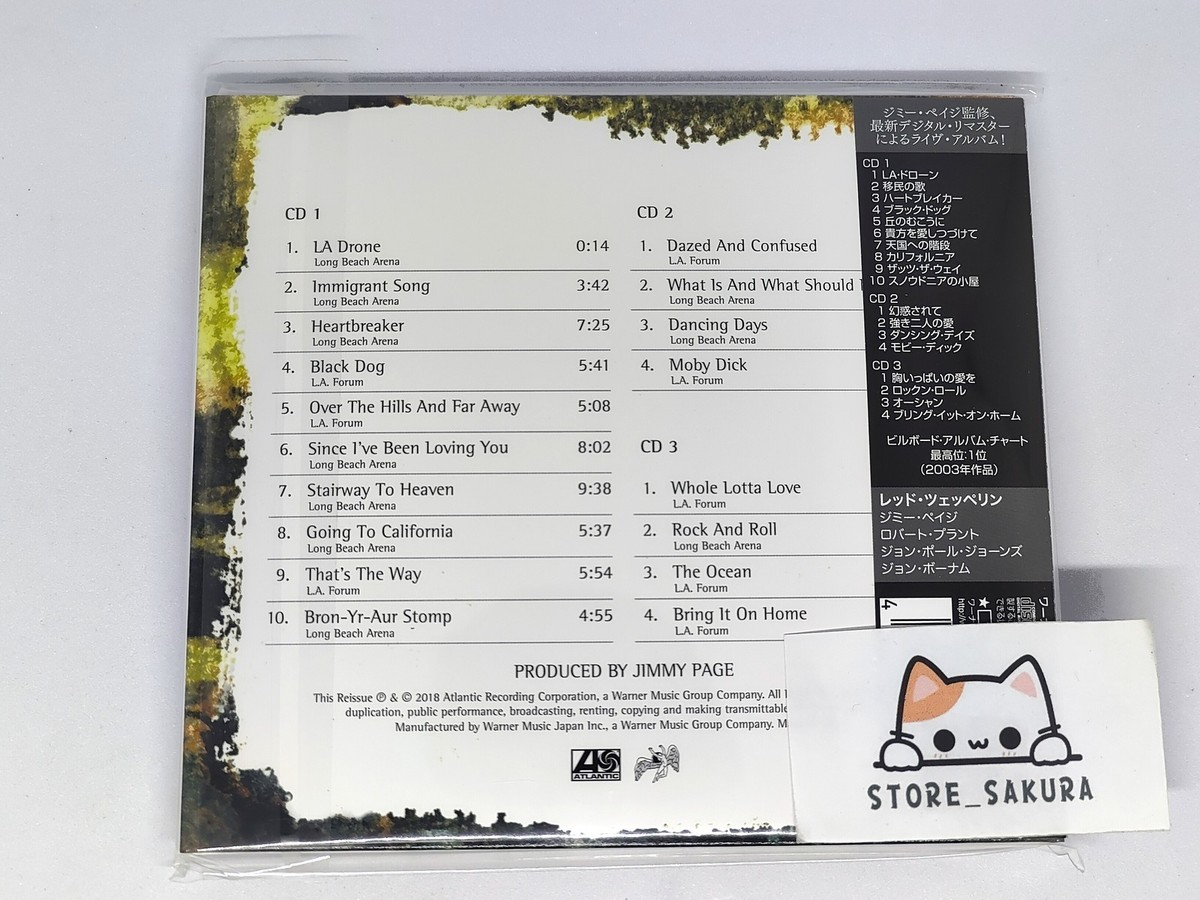 Led Zeppelin How The West Was Won From Japan 3 CD 18tracks OBI | eBay