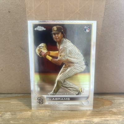2022 Topps Chrome Update CJ Abrams Rookie San Diego Padres #USC102 C1