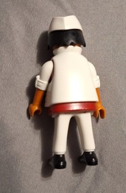 Playmobil 6292 Add-On Pizza Delivery Car 6392 driver rare sets 1988 Germany