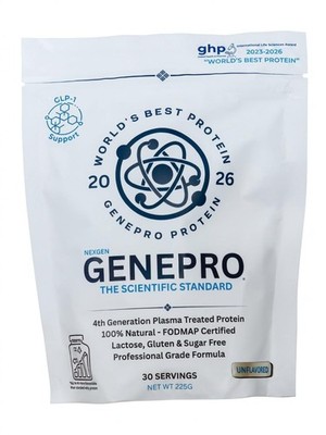 GENEPRO GEN. 3 Unflavored Protein 11.64 Ounce (Pack of 1), Newest Formula