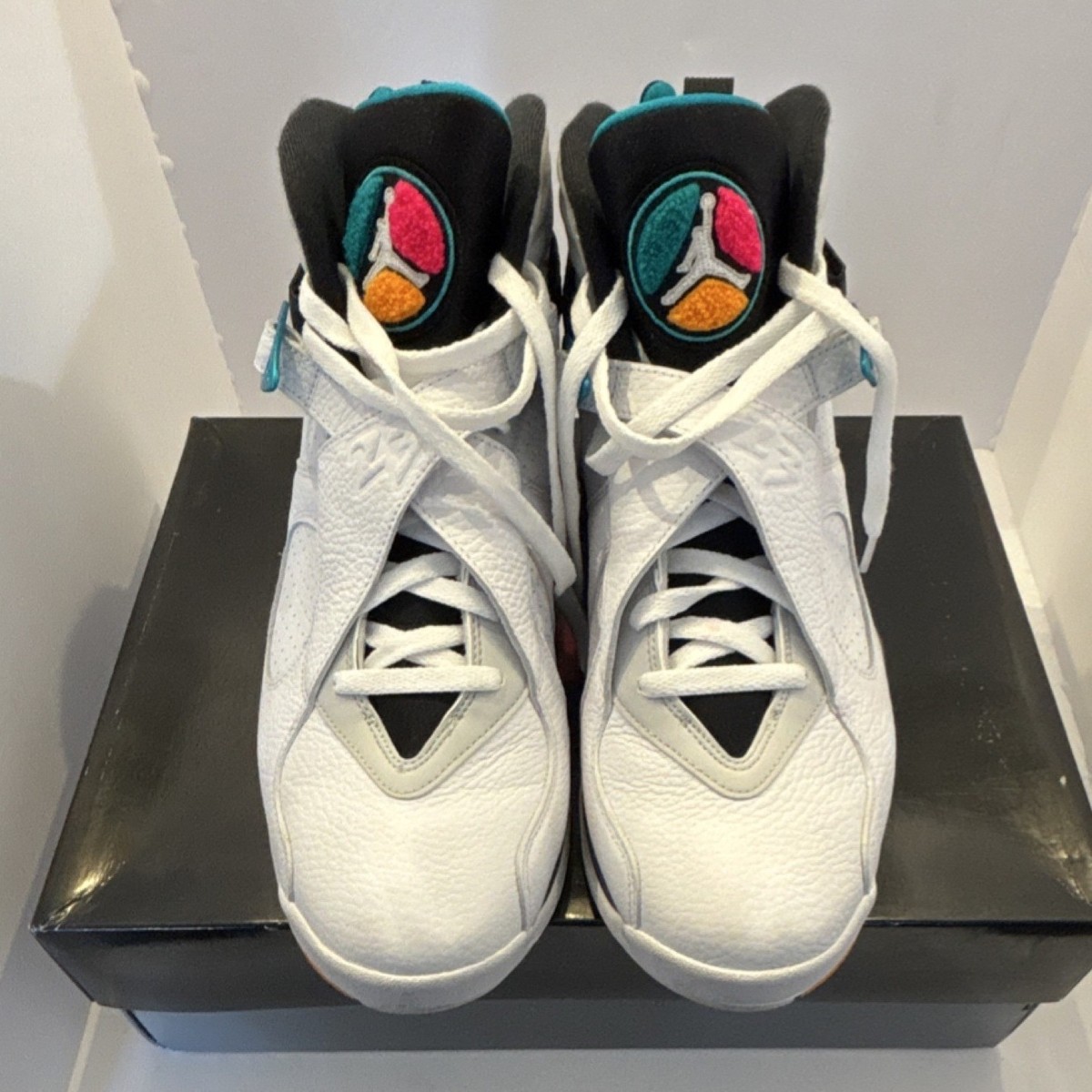 Jordan Air Jordan 8 Retro South Beach White Turbo Green 2018  display picture 2